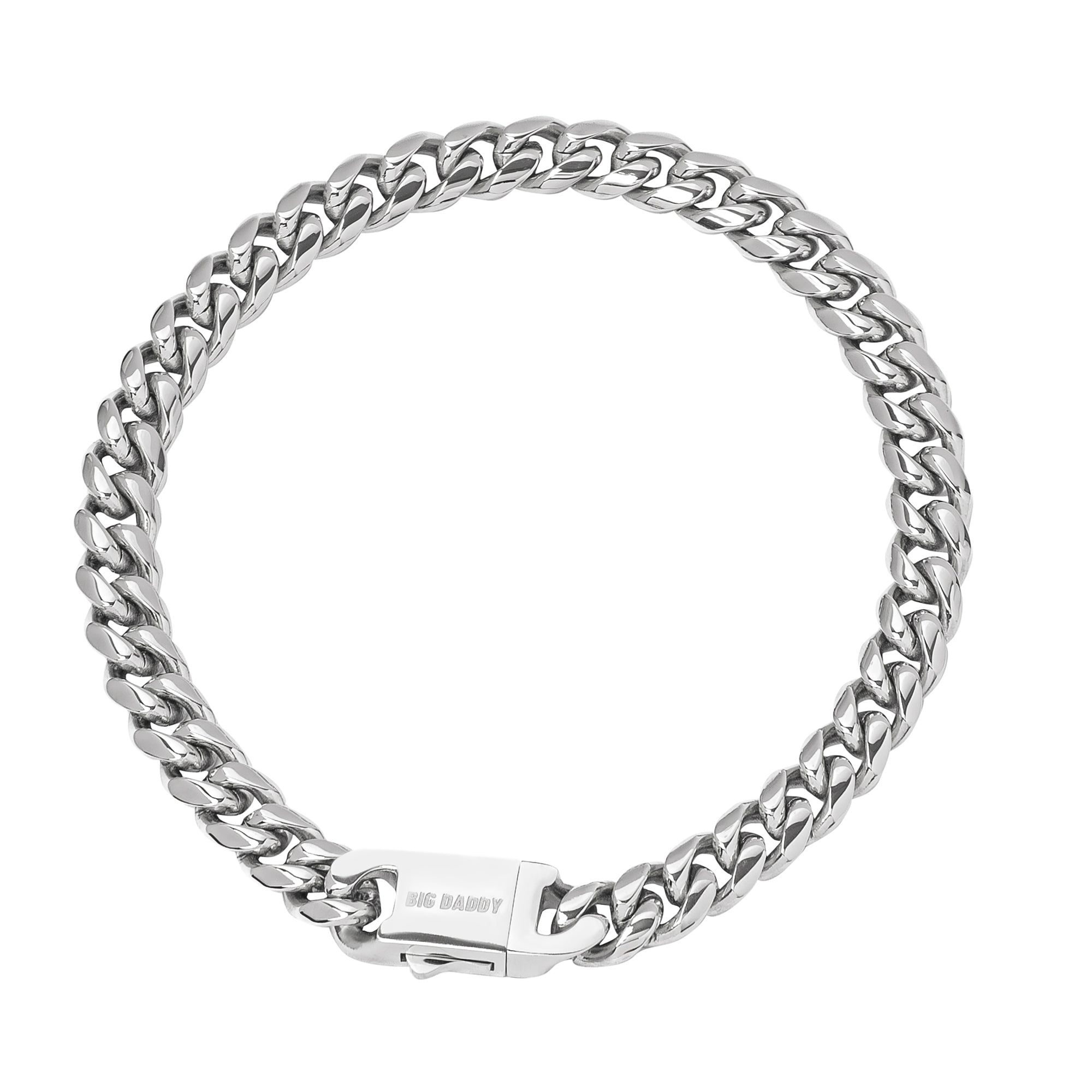 Big Daddy 10MM Cuban Link Stainless Steel Bracelet