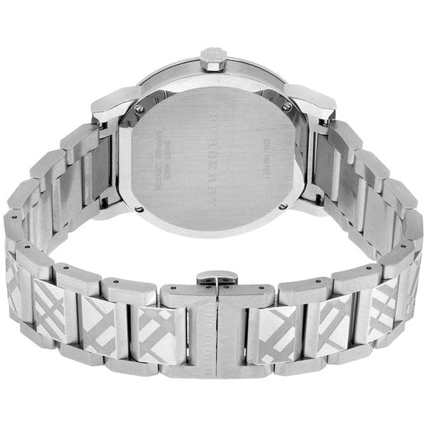 Burberry Men’s Swiss Made Stainless Steel Silver Dial Men's Watch BU9037 - Kiwi Watches #3