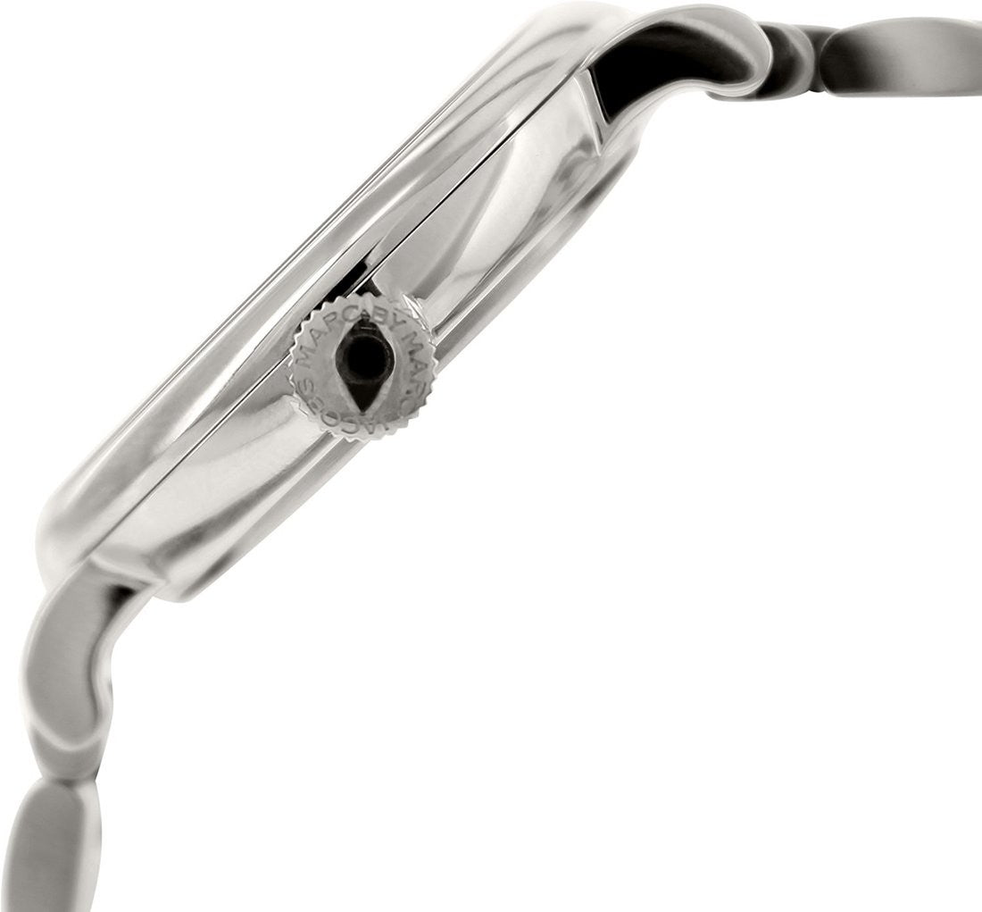 Marc Jacobs Baker Pink Dial Silver-Tone 36mm Ladies Watch MBM3280 - Kiwi Watches