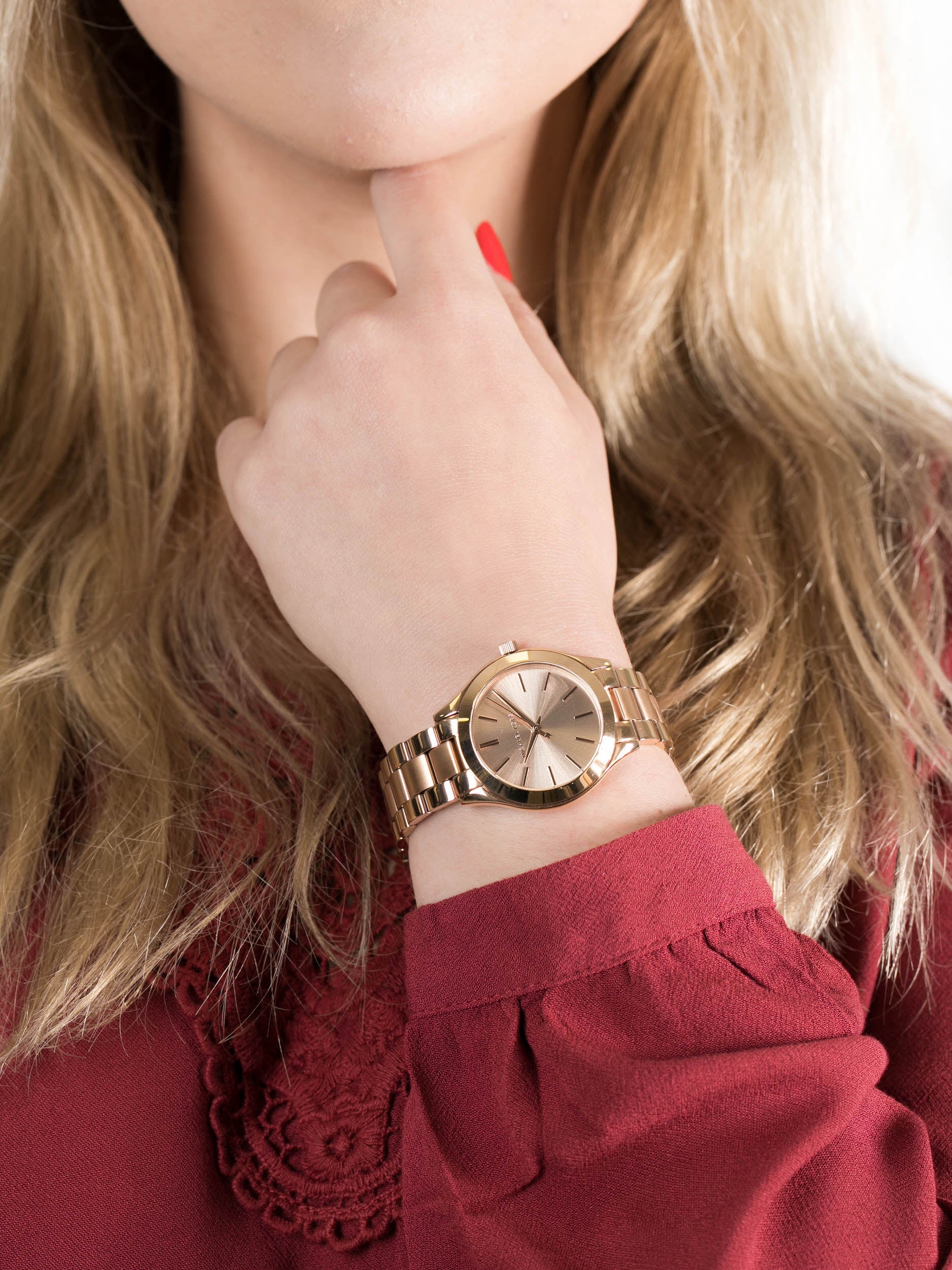 Michael Kors Mini Slim Runway Ladies Watch MK3513