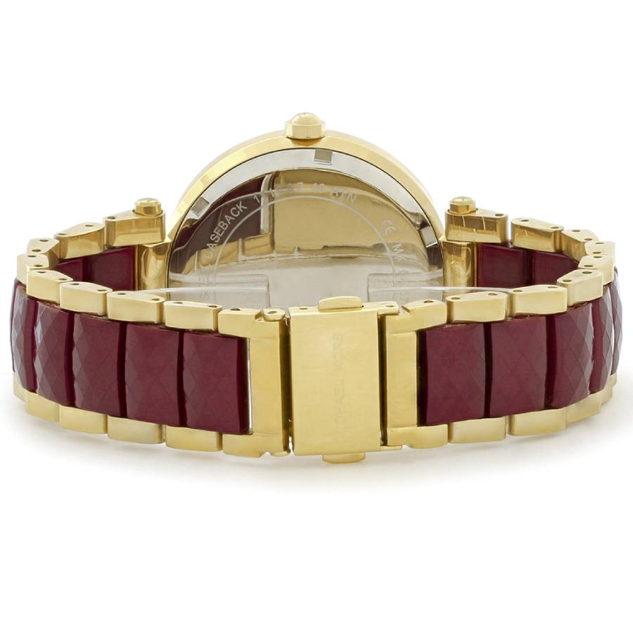 Michael Kors Parker Red Women's Watch MK6427 - Kiwi Watches #2