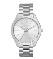 Michael Kors Slim Runway Silver Unisex Watch  MK4502 - Kiwi Watches