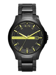 Armani Exchange Black Metal Ion Men's Watch  AX2407 - Kiwi Watches
