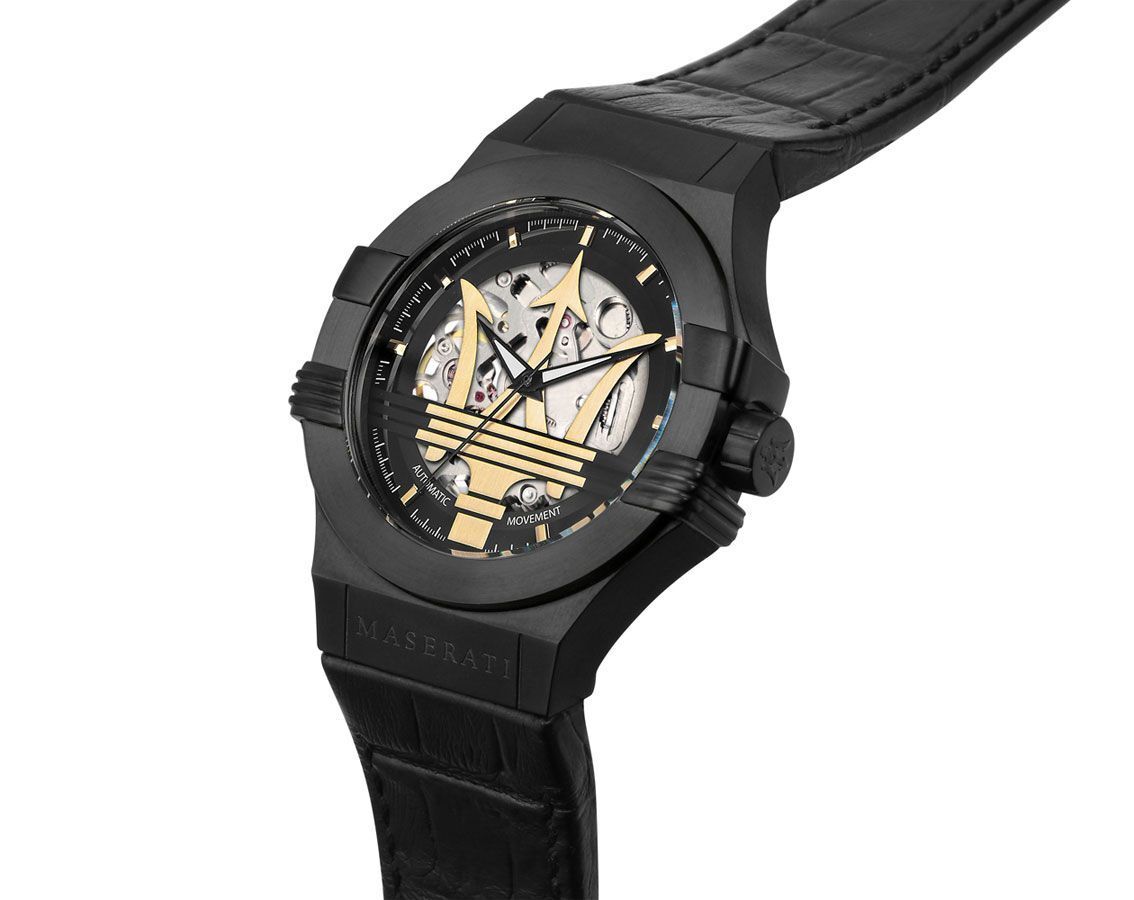 Maserati Potenza Automatic Black Dial Men's Watch R8821108036