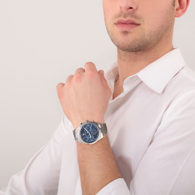 Maserati Competizione Blue Dial R8853100013 - Kiwi Watches #4