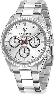 Maserati Silver Stainless-Steel Quartz Men's Watch R8853100018