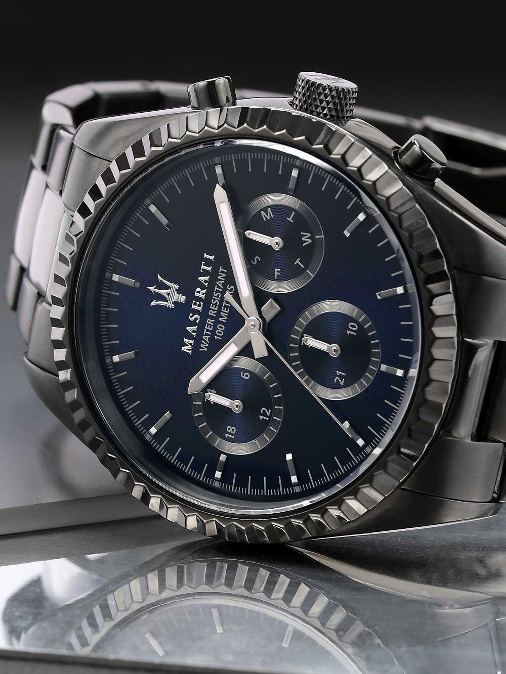 Maserati Competizione Chronograph Quartz Blue Dial Men's Watch R8853100019