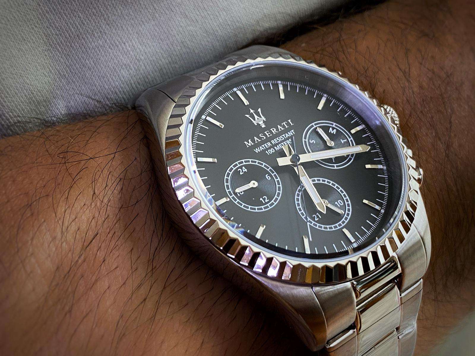 Maserati Competizione Chronograph Quartz Black Dial Men's Watch R8853100023