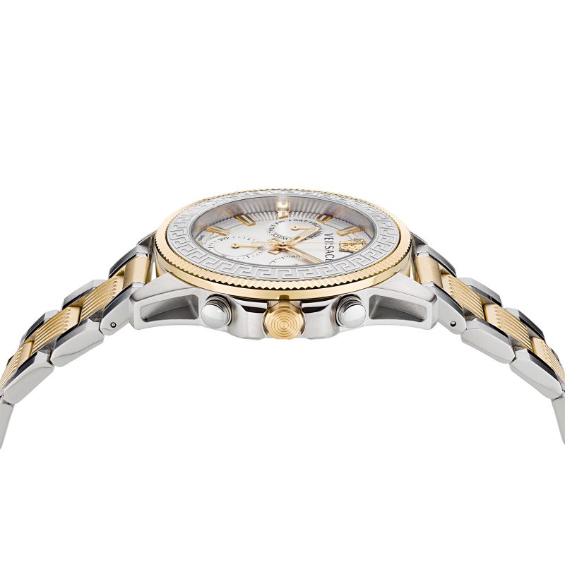 Versace Greca Action Chronograph Two-Tone Men's Watch VE3J00522 - Kiwi Watches #2