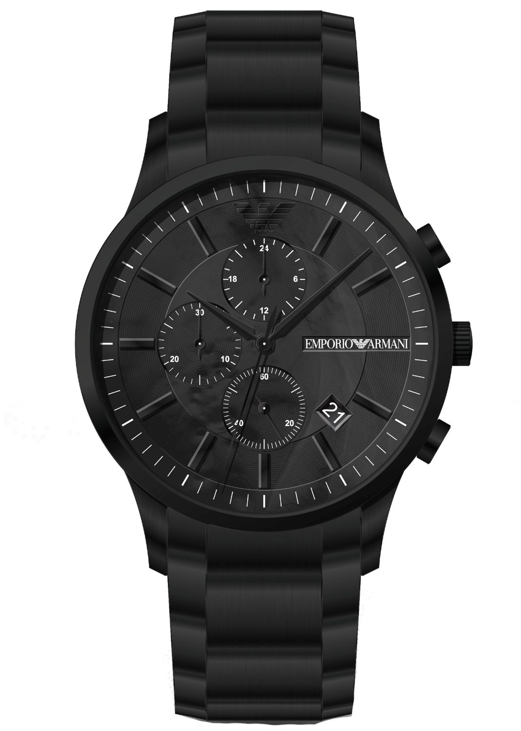 Emporio Armani Chronograph Quartz Black Dial Men's Watch AR11275