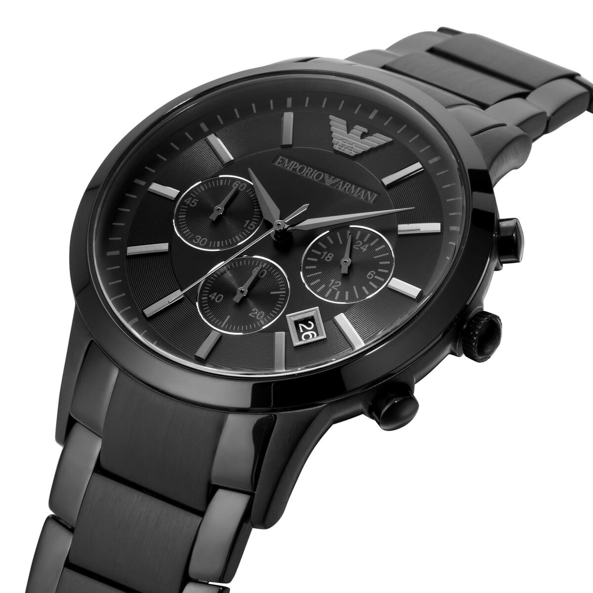 Emporio Armani Classic Chronograph Black Dial Men's Watch AR2453