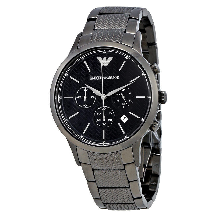 Armani Renato Chronograph Navy Blue Dial Men's Watch AR2505 - BigDaddy Watches