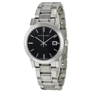 Burberry Black Check Stamped Dial Stainless Steel Ladies Watch BU9101 - BigDaddy Watches