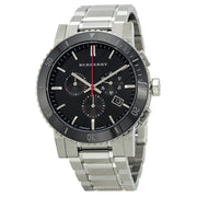 Burberry Black Dial Chronograph Stainless Steel Men's Watch BU9380 - BigDaddy Watches