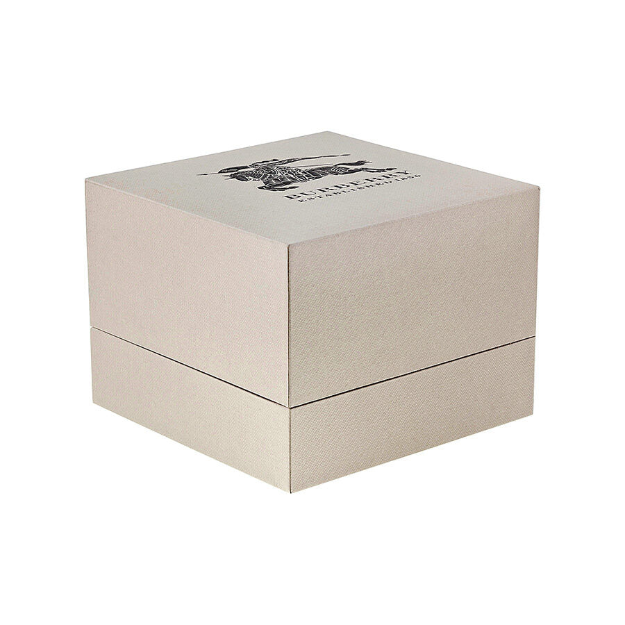 Burberry Classic Round Beige Dial Black Leather Men's Watch BU10000 - BigDaddy Watches #4