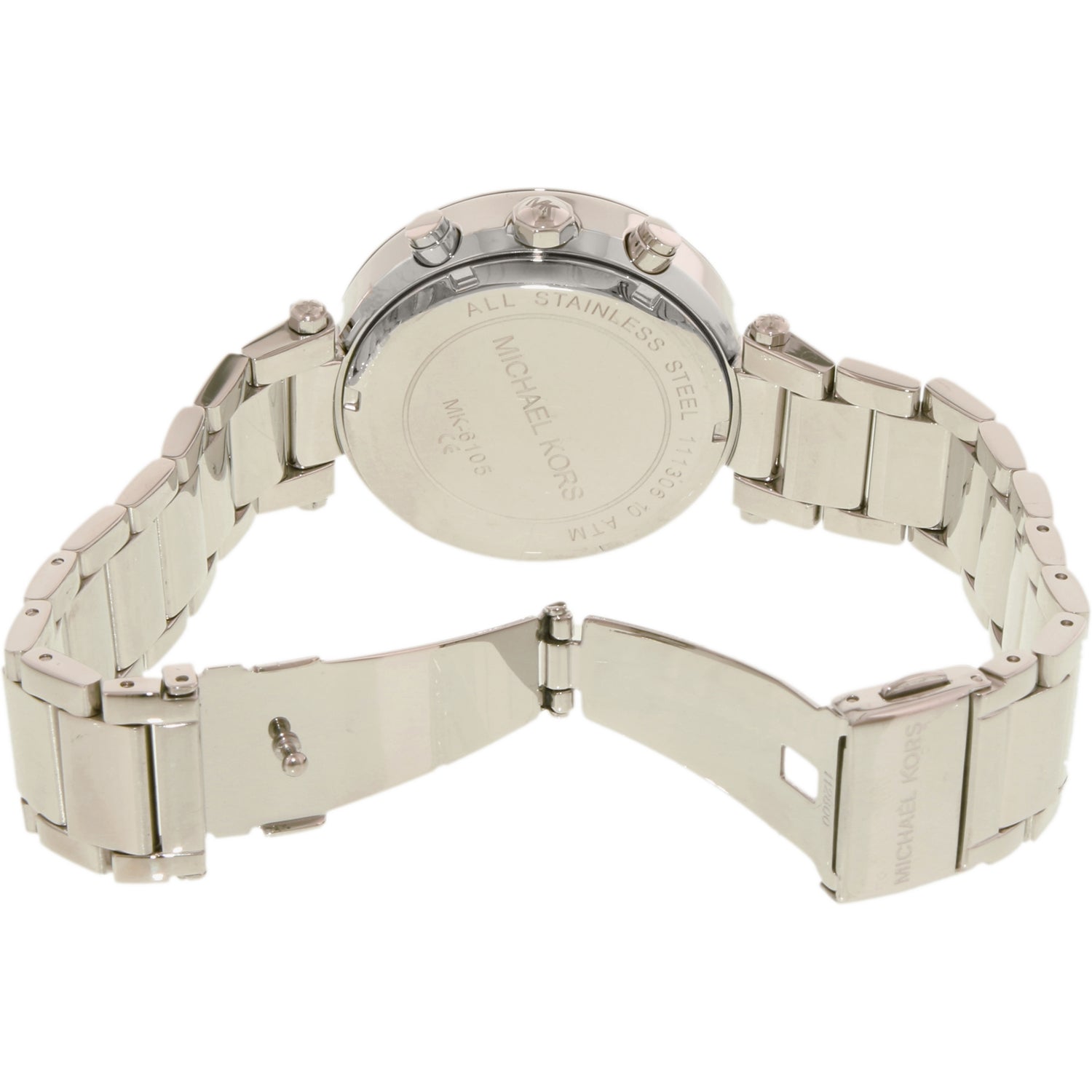 Michael Kors Parker' Chronograph Pink Dial Ladies Watch MK6105