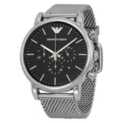 Emporio Armani Classic Chronograph Black Dial Men's Watch AR1808 Water resistance: 50 meters / 165 feet Movement: Quartz