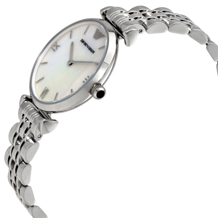 Emporio Armani Classic Mother of Pearl Dial Ladies Watch AR1682