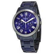 Fossil Grant Chronograph Blue Dial Men's Watch FS5230