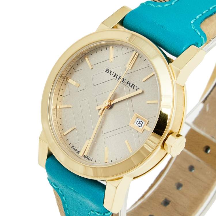 Burberry Women's Leather Casual Women Analog Women's Watch BU9018 - Kiwi Watches #2