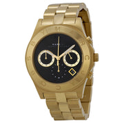 Marc by Marc Jacobs Blade Black Dial Gold Tone Ladies Watch MBM3309 - BigDaddy Watches