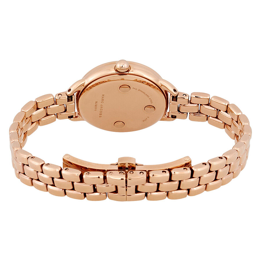 Marc Jacobs Betty Mother Of Pearl Dial Ladies Rose Gold Watch MJ3511 - BigDaddy Watches #3