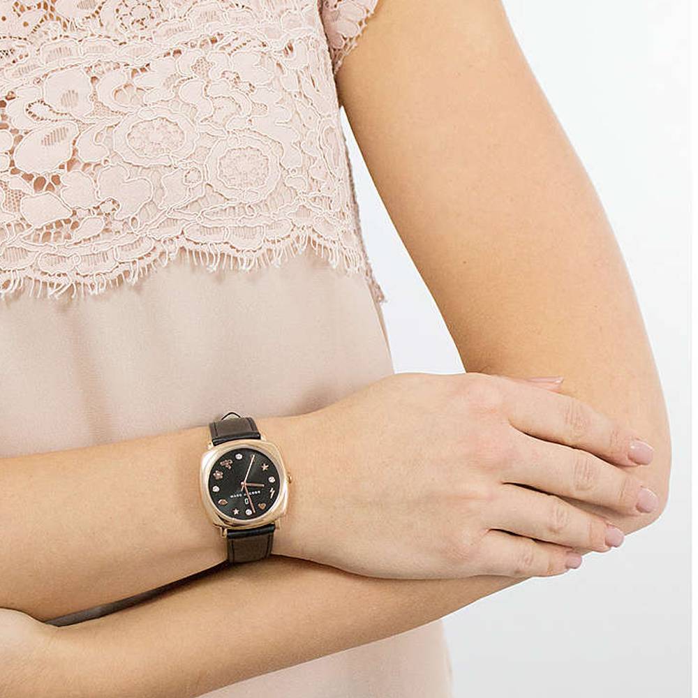 Marc Jacobs Womens 'Mandy' Quartz Stainless Steel and Leather Watch MJ1565 - Kiwi Watches #4