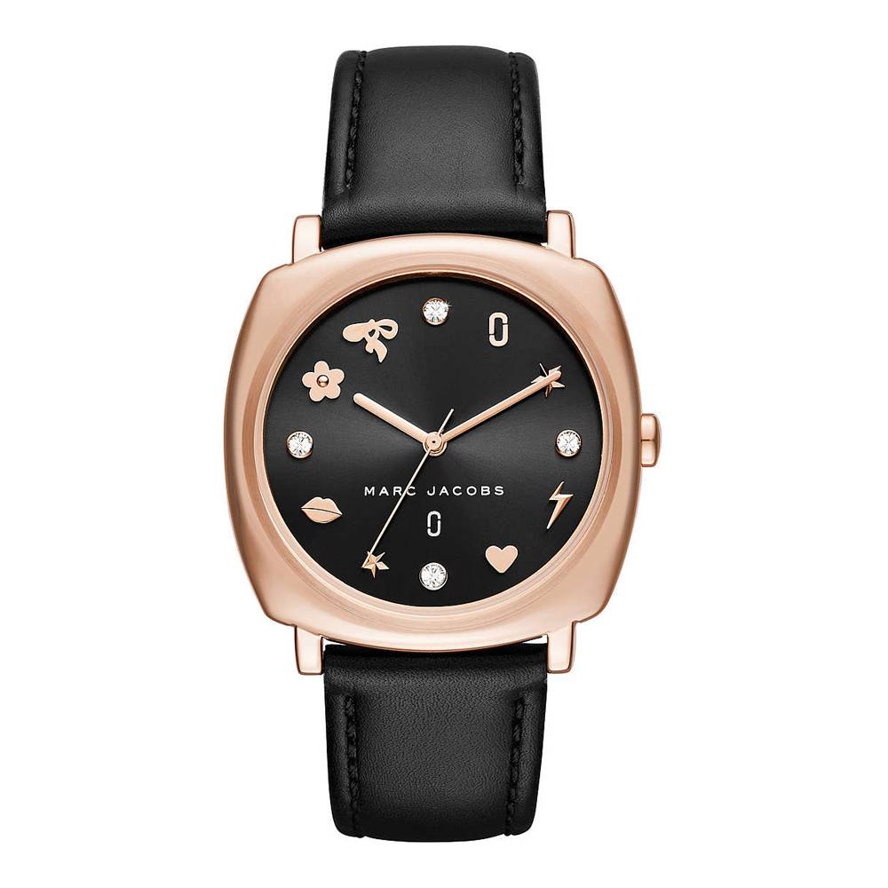Marc Jacobs Womens 'Mandy' Quartz Stainless Steel and Leather Watch  MJ1565 - Kiwi Watches