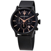 Maserati Epoca Chronograph Black Dial Men's Watch R8873618006