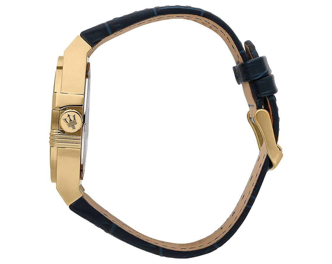 Maserati Potenza Blue Leather R8851108035 - Kiwi Watches #2