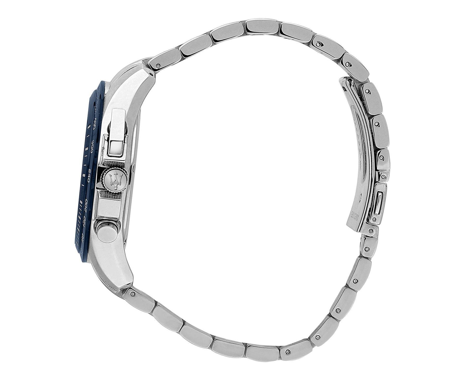 Maserati Traguardo Blue Dial R8873612043 - Kiwi Watches #3