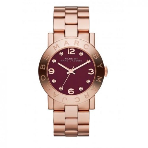 Marc By Marc Jacobs Amy Brown Women's Rose Gold Classic Watch  MBM8618 - Kiwi Watches
