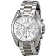 Michael Kors Bradshaw Chronograph All Silver Watch MK5535
