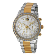 Michael Kors Brinkley Chronograpgh Silver Dial Ladies Watch MK6188 - BigDaddy Watches