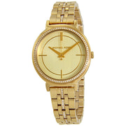 Michael Kors Cinthia Gold Dial Crystal Ladies Watch MK3681 - BigDaddy Watches