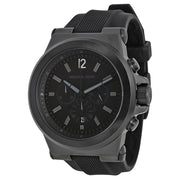 Michael Kors Dylan Black Silicone Strap Men's Watch MK8152 - BigDaddy Watches