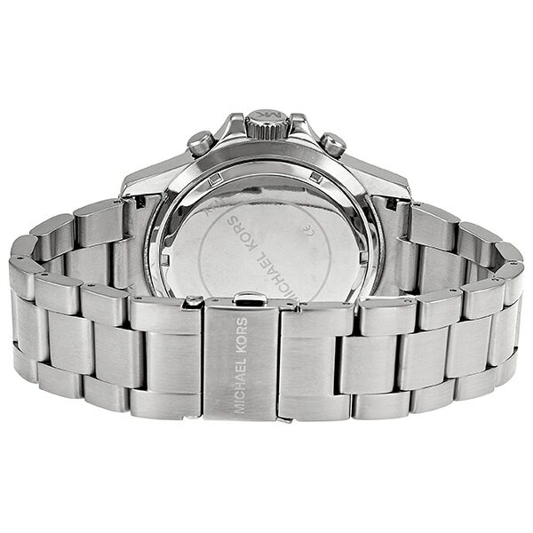 Michael Kors Everest Chronograph Black Dial Stainless Steel Men's Watch MK8256 - BigDaddy Watches #3