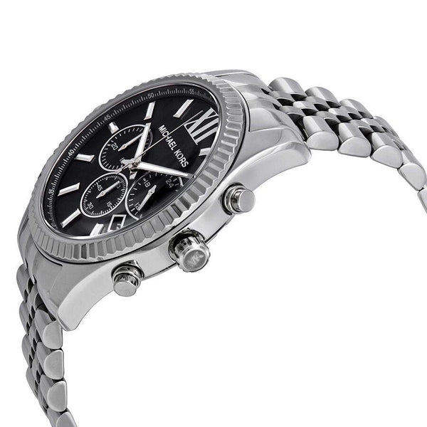 Michael Kors Lexington Chronograph Silver Men's Watch MK8602