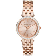 Michael Kors Petite Darci Rose Gold Ladies Diamond Watch MK3366