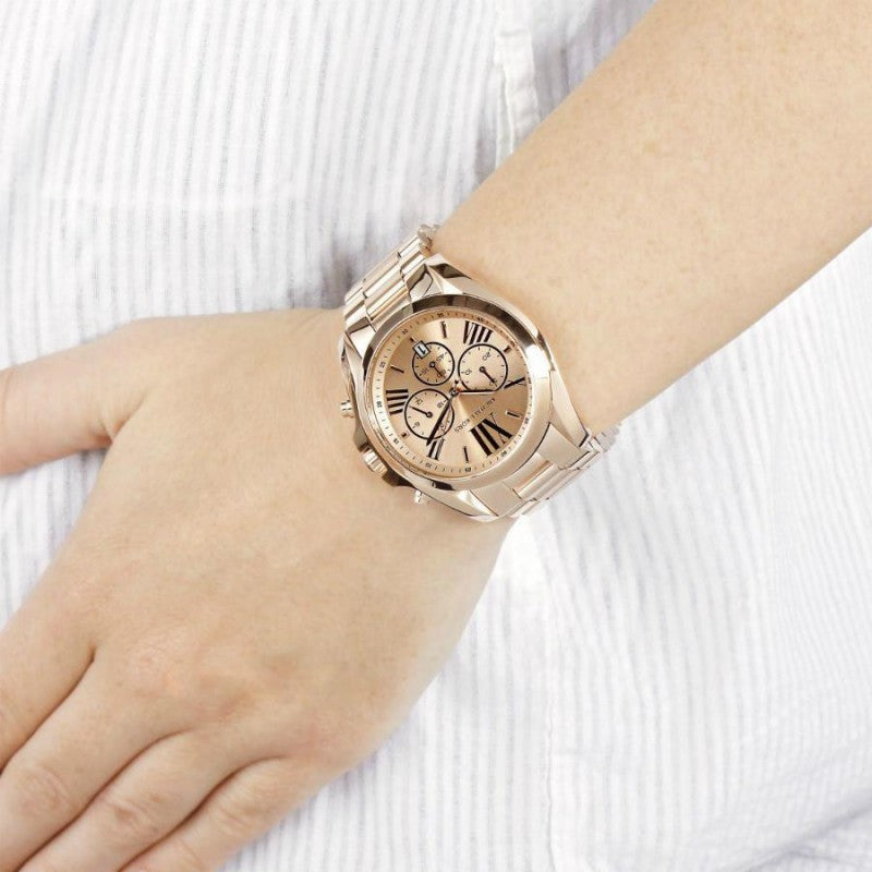 Michael Kors Bradshaw Chronograph Dial Ladies Watch MK5503 Water resistance: 100 meters / 330 feet Movement: Quartz