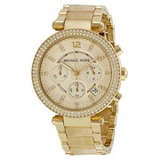 Michael Kors Parker Chronograph Champagne Gold Ladies Watch MK5632