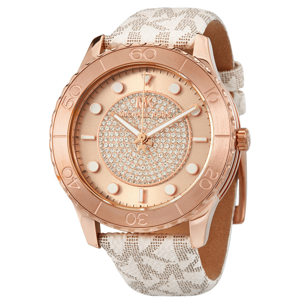 Michael Kors Runway Quartz Rose Dial Ladies Watch MK6980 - BigDaddy Watches