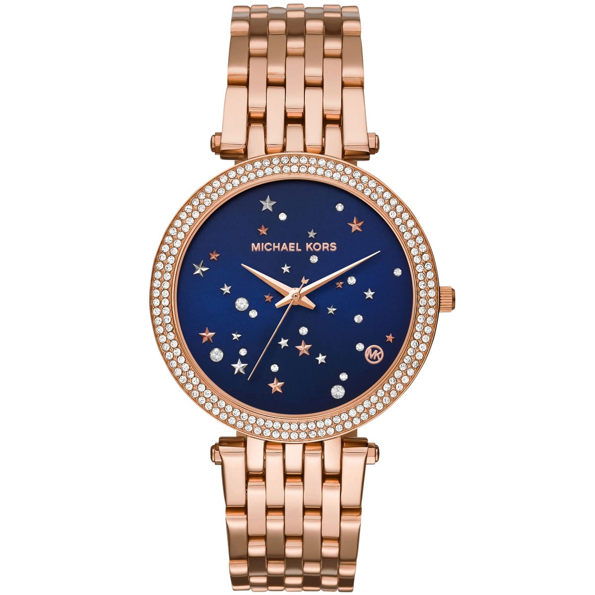 Michael Kors Rose Gold Darci Blue Dial Women's Watch  MK3728 - Kiwi Watches