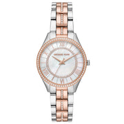 Michael Kors Lauryn Quartz White Mother of Pearl Dial Ladies Watch MK3979