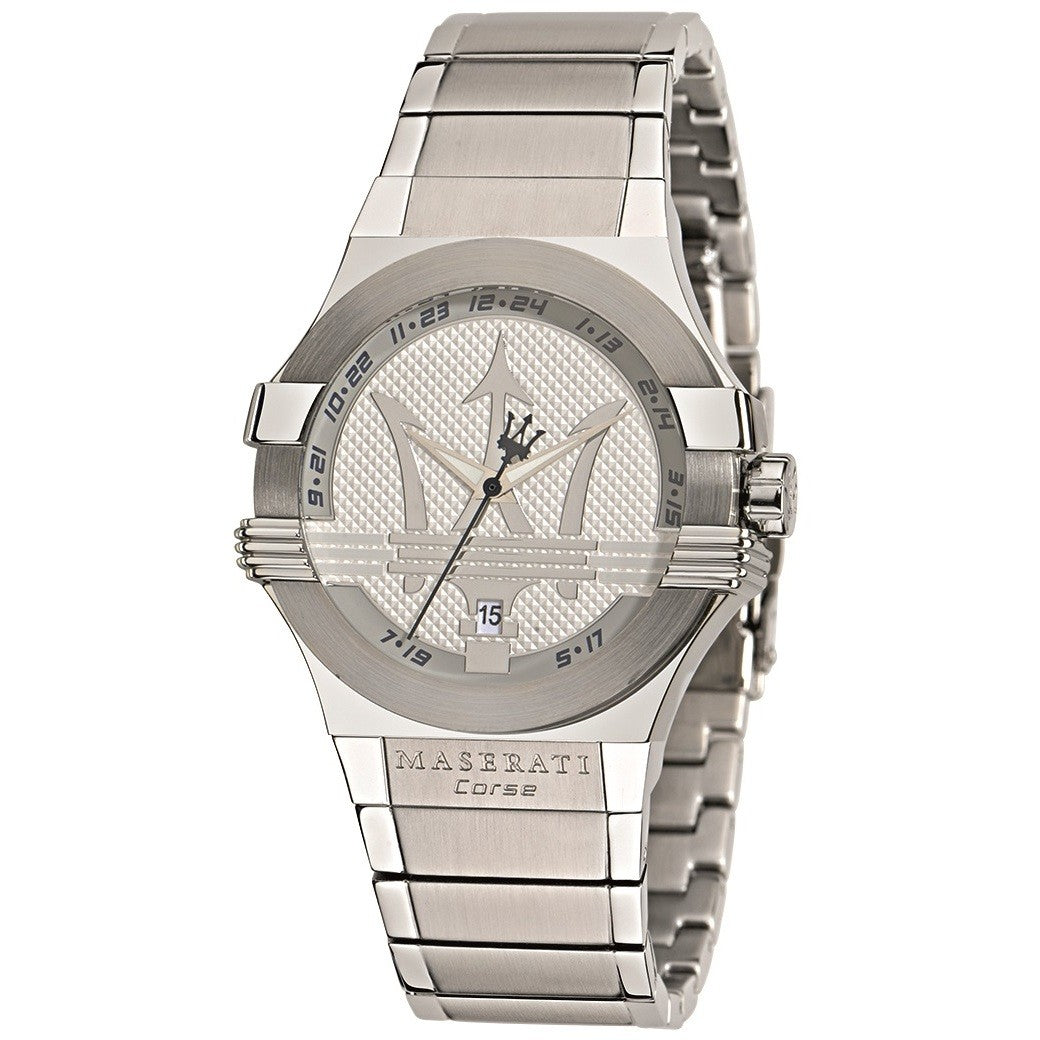 Maserati Potenza Silver Dial Men's Watch R8853108002